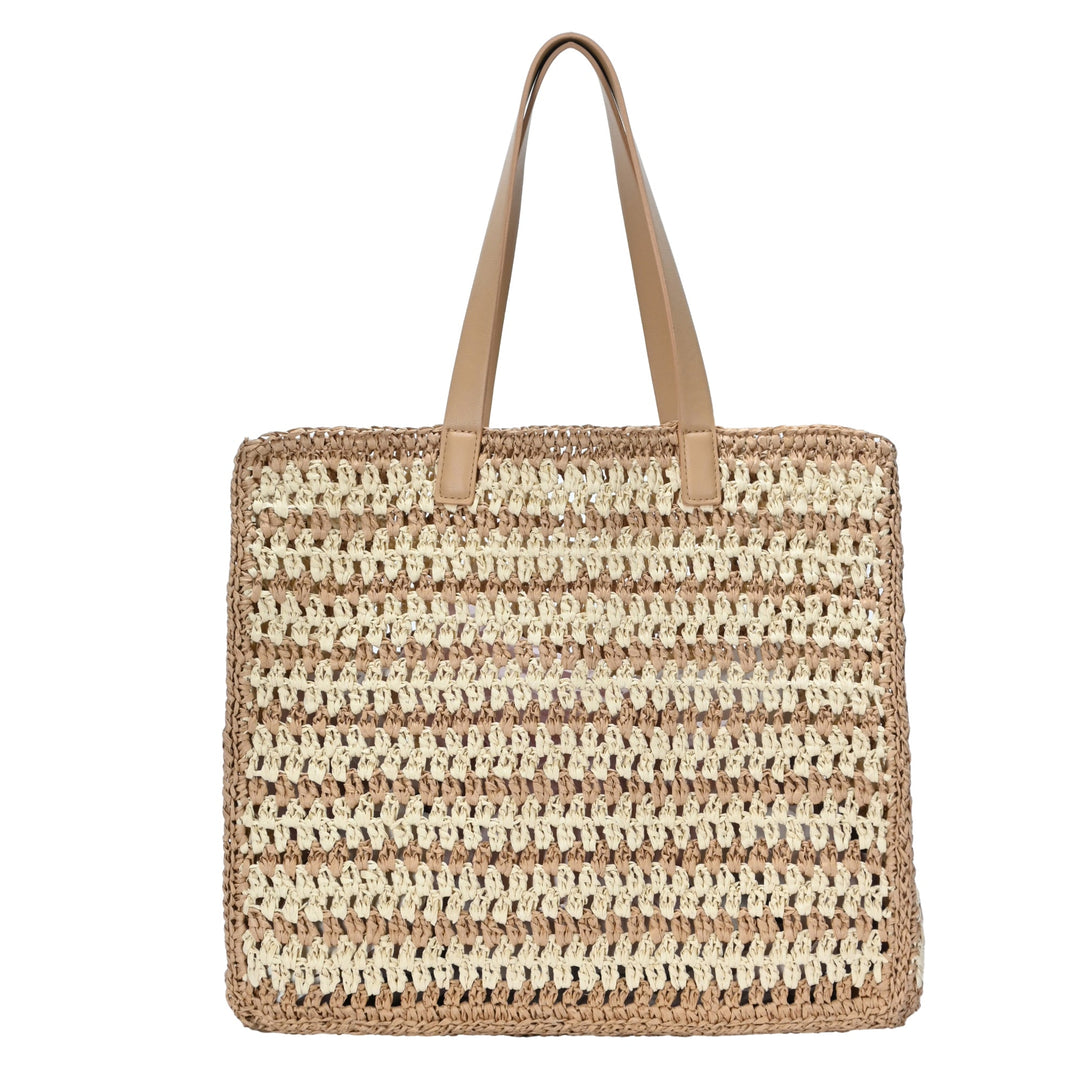 Charlotte's Sunny Straw Tote - MMS Brands