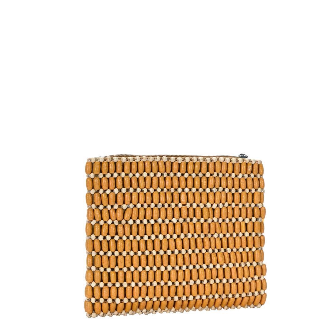 Elara Wooden Bead Clutch - MMS Brands