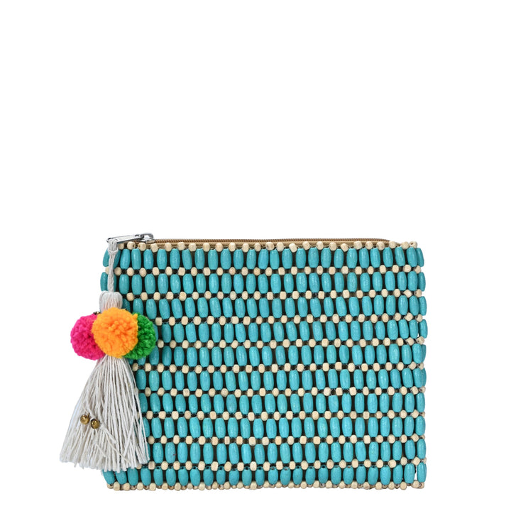 Elara Wooden Bead Clutch - MMS Brands