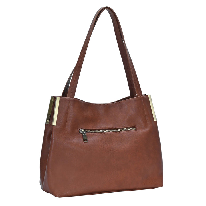 Elizabeth Triple Compartment Hobo - MMS Brands