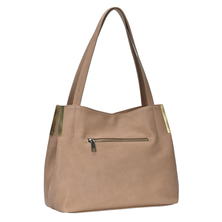 Elizabeth Triple Compartment Hobo - MMS Brands