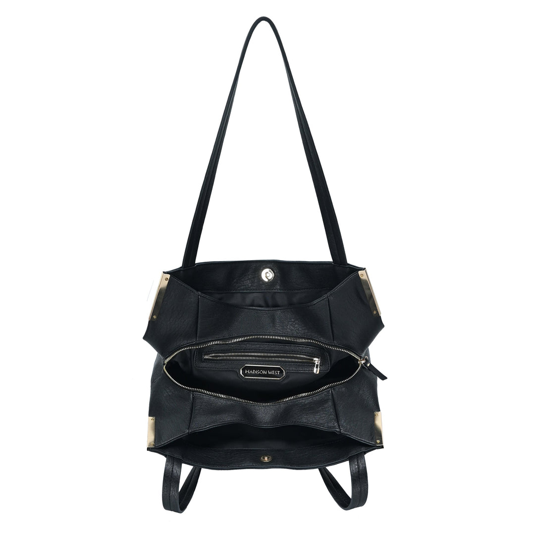 Elizabeth Triple Compartment Hobo - MMS Brands