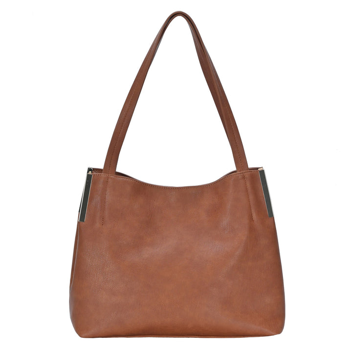 Elizabeth Triple Compartment Hobo - MMS Brands