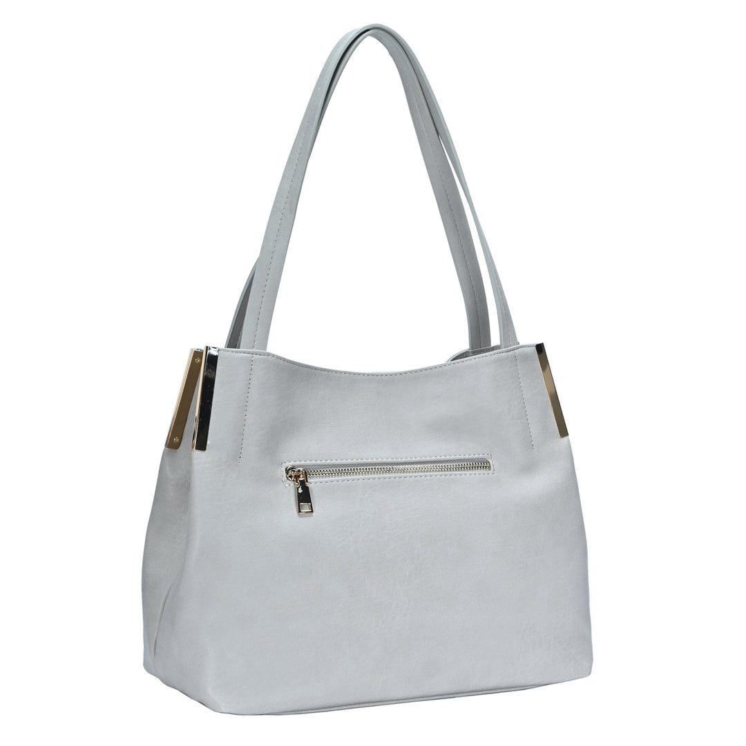 Elizabeth Triple Compartment Hobo - MMS Brands