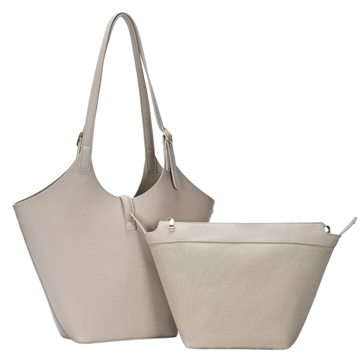 Isabelle 2 in 1 Scoop Neck Tote - MMS Brands