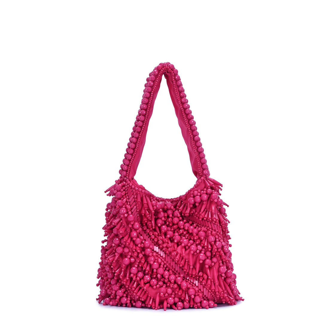 Meera Beaded Shoulder Bag - MMS Brands