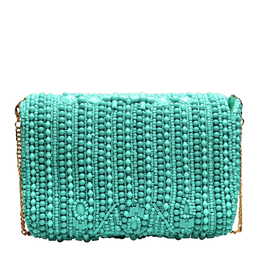 Sari Beaded Crossbody Clutch - MMS Brands