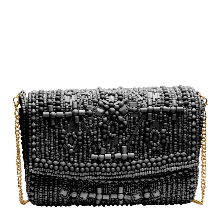 Sari Beaded Crossbody Clutch - MMS Brands