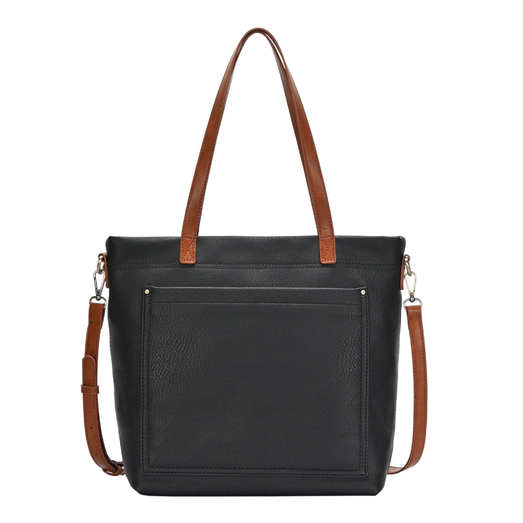 The Addison Vegan Leather Tote by Sasha Sofi MMS Brands