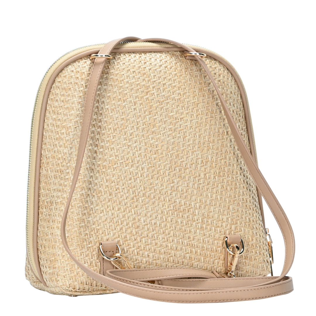 Miztique - The Sienna Backpack Purse for Women, Sleek Shoulder Bag, Soft  Vegan Leather - Olive 