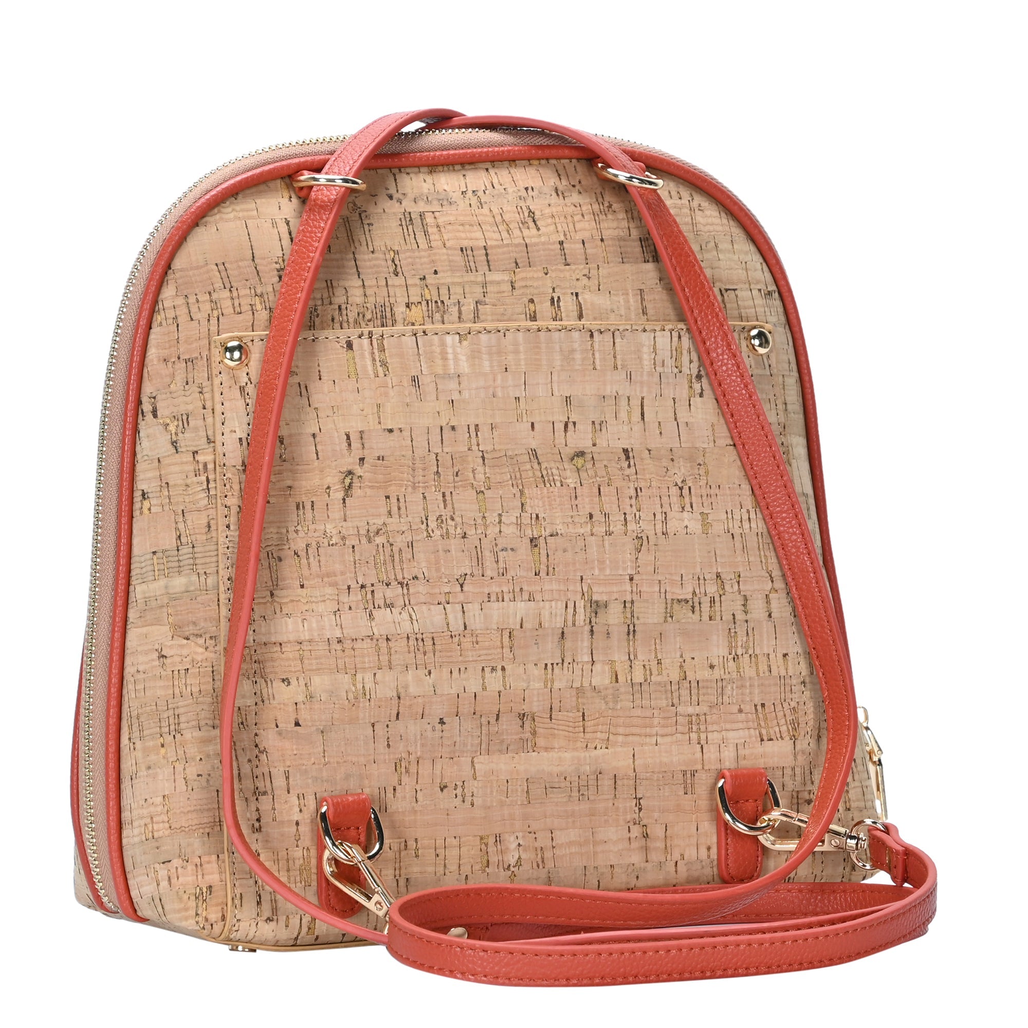 Convertible bag / backpack made of cork popular