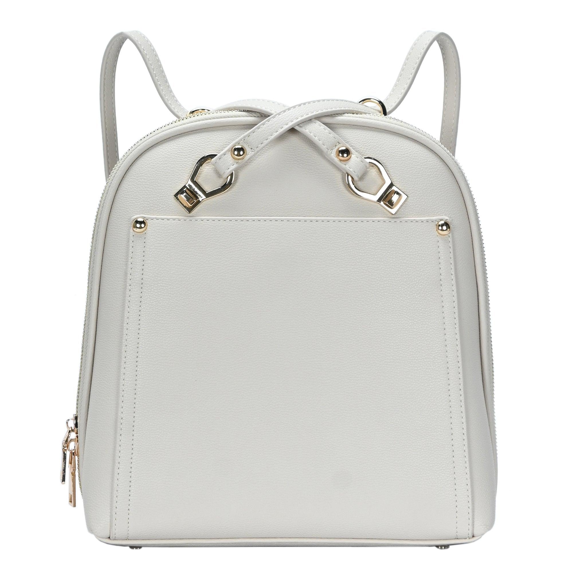 Backpack cheap purse white