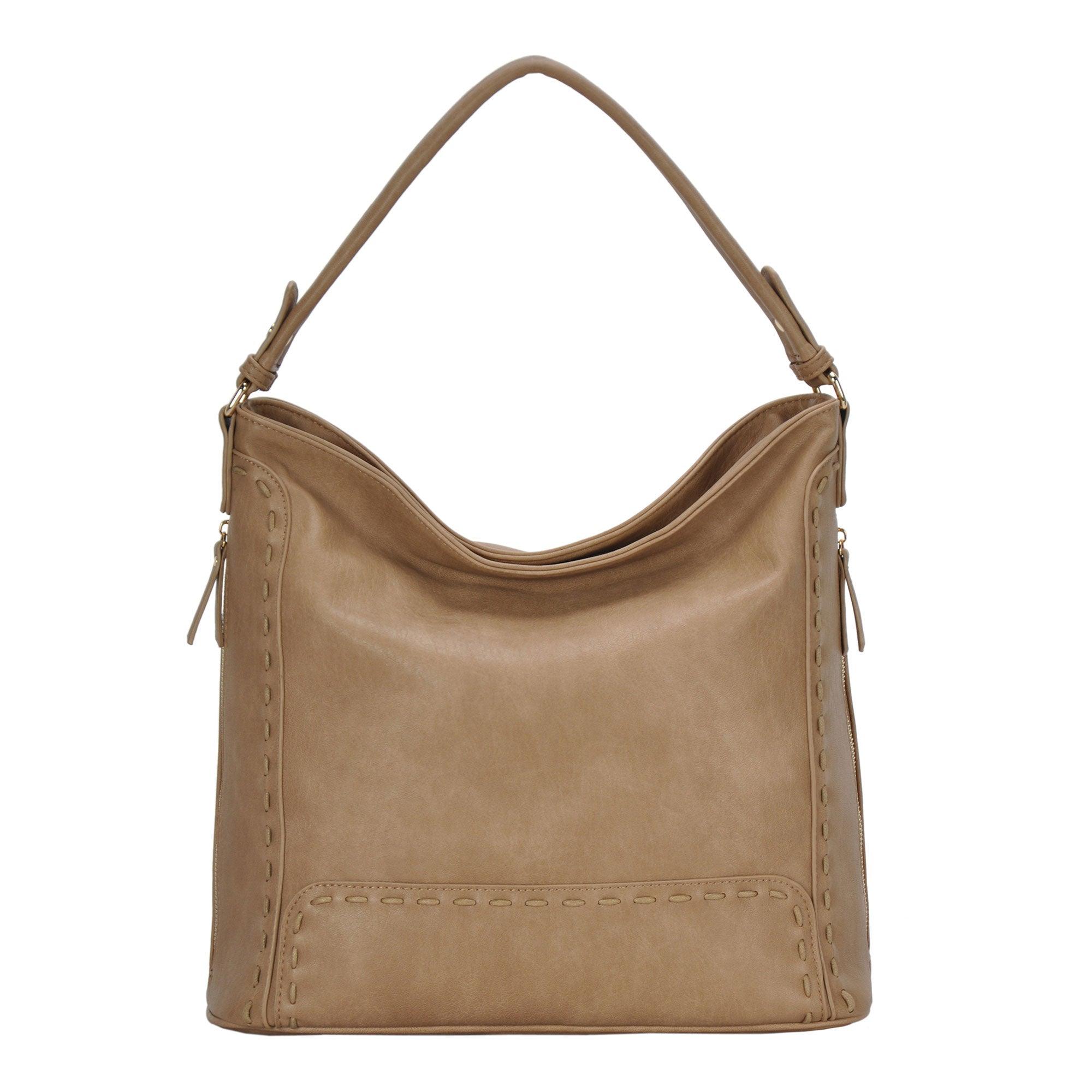 Gorgeous NWT Large Sasha Deep Tan Lamb Leather Shoulder Bag | Leather  shoulder bag, Leather, Bags
