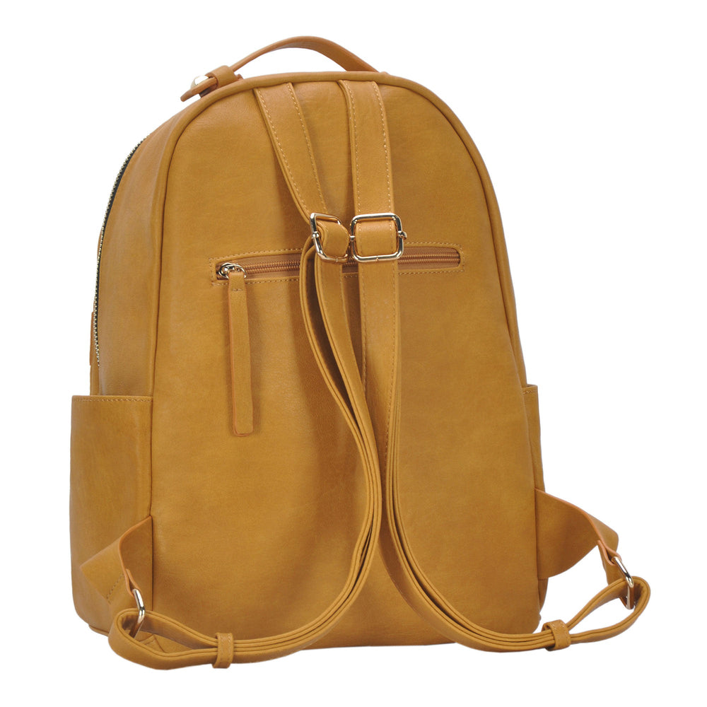 Madison Leather Backpack | Saddle Tan