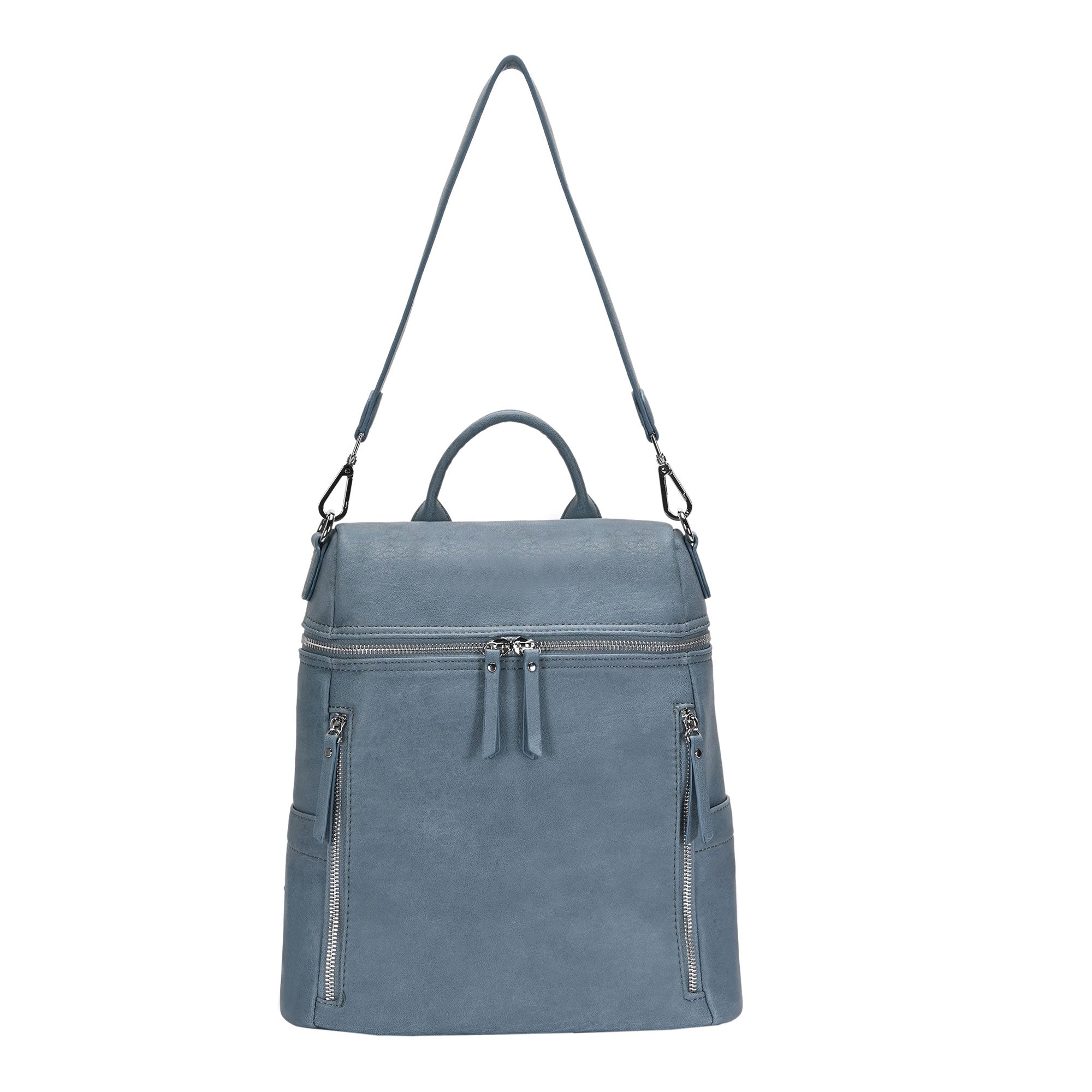 Sienna Utilitarian Shoulder Backpack Purse